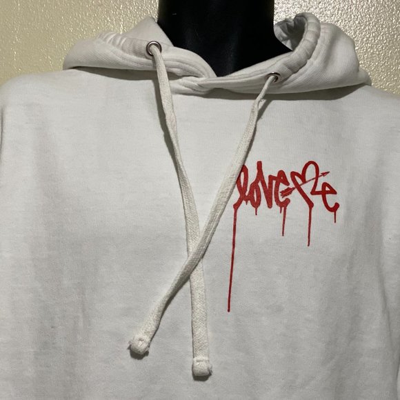 Love Me Unisex Sweatshirt Hoodie (ADULT) Size Large (PRE-LOVED) - Picture 2 of 6